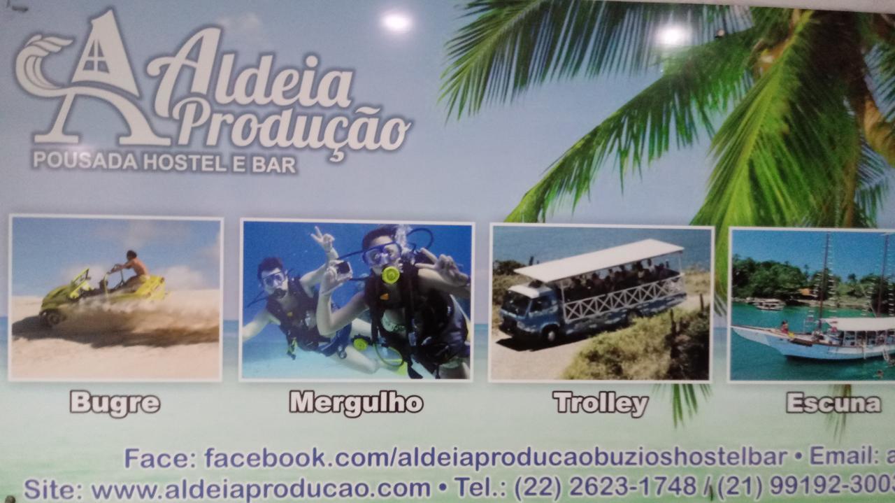 Pousada Hostel E Bar Aldeia Producao Búzios Dış mekan fotoğraf
